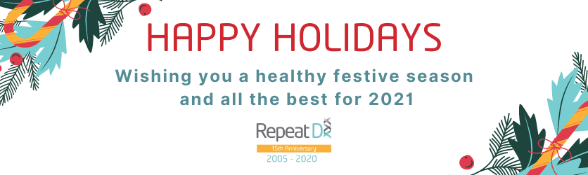 RepeatDx holiday closures